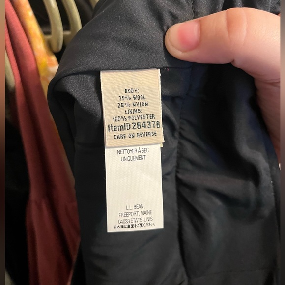 NWOT L.L. Bean Favorite Fit wool plaid skirt - Picture 7 of 8